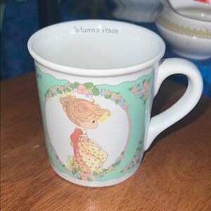vintage precious moments Mug “Autumns praise” 1993